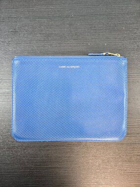 Comme des Garçons leather zip pouch